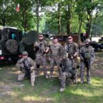 Leśna baza „Camp Wolf" po przerwie. / SGPO Małogoszcz