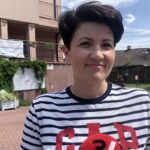 07.06.2020. Koprzywnica. Sekcja nordic walking. Na zdjęciu: Aleksandra Klubińska - burmistrz Koprzywnicy / Grażyna Szlęzak-Wójcik / Radio Kielce