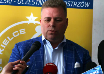 Bertus Servaas, prezes PGE VIVE Kielce. / Magdalena Blicharska / Radio Kielce