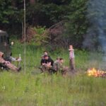 Leśna baza „Camp Wolf" po przerwie. / SGPO Małogoszcz