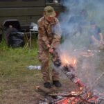 Leśna baza „Camp Wolf" po przerwie. / SGPO Małogoszcz
