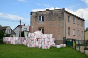 29.06.2020. Raków. Termomodernizacja budynku szkoły i przedszkola / Ewa Pociejowska-Gawęda / Radio Kielce