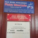 15.06.2020. Jędrzejów. Otwarcie filii biura poselskiego Piotra Wawrzyka / Ewa Pociejowska-Gawęda / Radio Kielce