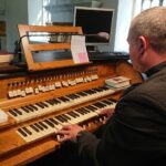 05.06.2020. Działoszyce. Odnowione organy w kościele p.w. św. Trójcy w Działoszycach / Marta Gajda / Radio Kielce