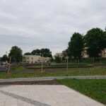 16.06.2020. Busko-Zdrój. Budowa toru dla rolkarzy / Marta Gajda / Radio Kielce