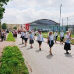 11.06.2020. Skarżysko-Kamienna. Procesja Bożego Ciała w parafii Matki Boskiej Ostrobramskiej / Anna Głąb / Radio Kielce