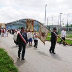 11.06.2020. Skarżysko-Kamienna. Procesja Bożego Ciała w parafii Matki Boskiej Ostrobramskiej / Anna Głąb / Radio Kielce