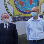 06.06.2020 Kielce. Akcja „Kolumna nadziei”. Na zdjęciu (od lewej): wicemarszałek Marek Bogusławski i wiceminister Piotr Wawrzyk / Michał Kita / Radio Kita