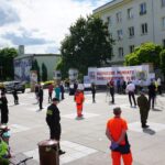 06.06.2020 Kielce. Akcja „Kolumna nadziei” / Michał Kita / Radio Kita