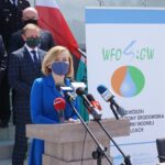 15.06.2020. Kielce. Podpisanie umów w WFOŚiGW. Przemawia Anna Krupka - wiceminister sportu / Michał Kita / Radio Kielce