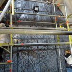 13.06.2020. Jędrzejów. Trzeci etap prac renowacyjnych w kaplicy bł. Wincentego Kadłubka Archiopactwa Cystersów / Ewa Pociejowska-Gawęda / Radio Kielce