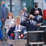 15.06.2020. Kielce. Podpisanie umów w WFOŚiGW. Na zdjęciu przemawia Krzysztof Słoń - senator PiS / Michał Kita / Radio Kielce