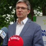 08.06.2020 Jędrzejów. Adam Jarubas -europoseł Polskiego Stronnictwa Ludowego otworzył swoje biuro / Ewa Pociejowska-Gawęda / Radio Kielce
