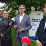 08.06.2020 Jędrzejów. Adam Jarubas -europoseł Polskiego Stronnictwa Ludowego otworzył swoje biuro / Ewa Pociejowska-Gawęda / Radio Kielce