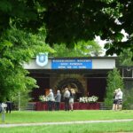 11.06.2020. Jędrzejów. Archiopactwo Cystersów. Uroczystości Bożego Ciała / Ewa Pociejowska-Gawęda / Radio Kielce