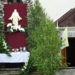 11.06.2020. Jędrzejów. Archiopactwo Cystersów. Uroczystości Bożego Ciała / Ewa Pociejowska-Gawęda / Radio Kielce