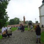 11.06.2020. Jędrzejów. Archiopactwo Cystersów. Uroczystości Bożego Ciała / Ewa Pociejowska-Gawęda / Radio Kielce