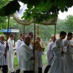 11.06.2020. Jędrzejów. Archiopactwo Cystersów. Uroczystości Bożego Ciała / Ewa Pociejowska-Gawęda / Radio Kielce