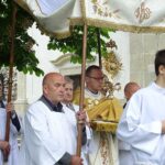 11.06.2020. Jędrzejów. Archiopactwo Cystersów. Uroczystości Bożego Ciała / Ewa Pociejowska-Gawęda / Radio Kielce