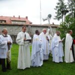 11.06.2020. Jędrzejów. Archiopactwo Cystersów. Uroczystości Bożego Ciała / Ewa Pociejowska-Gawęda / Radio Kielce