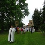 11.06.2020. Jędrzejów. Archiopactwo Cystersów. Uroczystości Bożego Ciała / Ewa Pociejowska-Gawęda / Radio Kielce