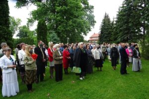 11.06.2020. Jędrzejów. Archiopactwo Cystersów. Uroczystości Bożego Ciała / Ewa Pociejowska-Gawęda / Radio Kielce