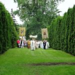 11.06.2020. Jędrzejów. Archiopactwo Cystersów. Uroczystości Bożego Ciała / Ewa Pociejowska-Gawęda / Radio Kielce