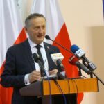 02.06.2020. Kielce. Konferencja w Świętokrzyskim Urzędzie Wojewódzkim. . Na zdjęciu: Zbigniew Koniusz - wojewoda świętokrzyski / Michał Kita / Radio Kielce