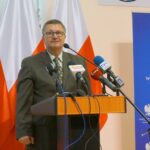 02.06.2020. Kielce. Konferencja w Świętokrzyskim Urzędzie Wojewódzkim. Na zdjęciu: Grzegorz Winter - dyrektor działu HR NSK Bearings / Michał Kita / Radio Kielce