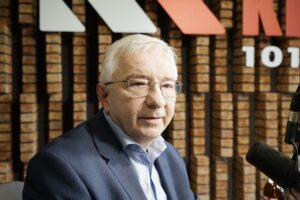 22.05.2020. Kielce. Rozmowa Dnia. Na zdjęciu: poseł Krzysztof Lipiec, prezes świętokrzyskich struktur Prawa i Sprawiedliwości / Kamil Król / Radio Kielce