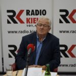 14.06.2020 Kielce. Studio Polityczne Radia Kielce. Czesław Siekierski -PSL / Aneta Cielibała-Gil / Radio Kielce