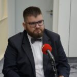 14.06.2020 Kielce. Studio Polityczne Radia Kielce. Na zdjęciu Michał Sokolnicki – Konfederacja Partia KORWiN / Aneta Cielibała-Gil / Radio Kielce