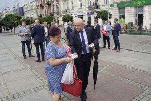 18.06.2020. Kielce. Konferencja posła Krzysztofa Lipca / Michał Kita / Radio Kielce