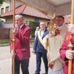 11.06.2020. Skarżysko-Kamienna. Procesja Bożego Ciała w parafii Matki Boskiej Ostrobramskiej / Anna Głąb / Radio Kielce