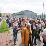 11.06.2020. Skarżysko-Kamienna. Procesja Bożego Ciała w parafii Matki Boskiej Ostrobramskiej / Anna Głąb / Radio Kielce