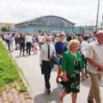 11.06.2020. Skarżysko-Kamienna. Procesja Bożego Ciała w parafii Matki Boskiej Ostrobramskiej / Anna Głąb / Radio Kielce