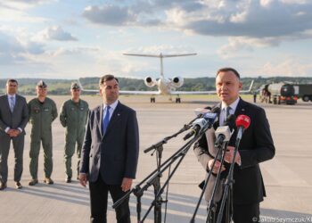 Port Lotniczy Kraków-Balice. Wypowiedź Andrzeja Dudy, prezydenta RP / Jakub Szymczuk / KPRP