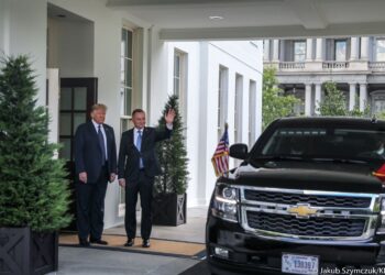 24.06.2020 Waszyngton. Spotkanie Andrzeja Dudy - Prezydenta RP z Donaldem Trumpem - Prezydentem USA / www.prezydent.pl