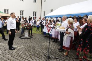 19.06.2020. Pińczów. Wizyta Prezydenta RP Andrzeja Dudy / Jarosław Kubalski / Radio Kielce