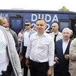 19.06.2020. Pińczów. Wizyta Prezydenta RP Andrzeja Dudy / Jarosław Kubalski / Radio Kielce