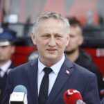 29.06.2020. Wola Kopcowa. Zwycięscy bitwy o wozy w powiecie kieleckim. Na zdjęciu: Zbigniew Koniusz - wojewoda świętokrzyski / Jarosław Kubalski / Radio Kielce