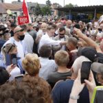 19.06.2020. Pińczów. Wizyta Prezydenta RP Andrzeja Dudy / Jarosław Kubalski / Radio Kielce