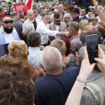 19.06.2020. Pińczów. Wizyta Prezydenta RP Andrzeja Dudy / Jarosław Kubalski / Radio Kielce