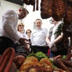 19.06.2020. Pińczów. Wizyta Prezydenta RP Andrzeja Dudy / Jarosław Kubalski / Radio Kielce