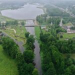 24.06.2020. Wąchock. Rzeka Kamienna przekroczyła stan alarmowy / Jarosław Kubalski / Radio Kielce