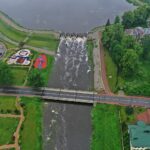 24.06.2020. Wąchock. Rzeka Kamienna przekroczyła stan alarmowy / Jarosław Kubalski / Radio Kielce