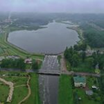 24.06.2020. Wąchock. Rzeka Kamienna przekroczyła stan alarmowy / Jarosław Kubalski / Radio Kielce