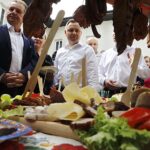 19.06.2020. Pińczów. Wizyta Prezydenta RP Andrzeja Dudy / Jarosław Kubalski / Radio Kielce