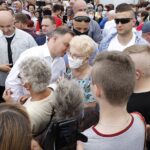 19.06.2020. Pińczów. Wizyta Prezydenta RP Andrzeja Dudy / Jarosław Kubalski / Radio Kielce