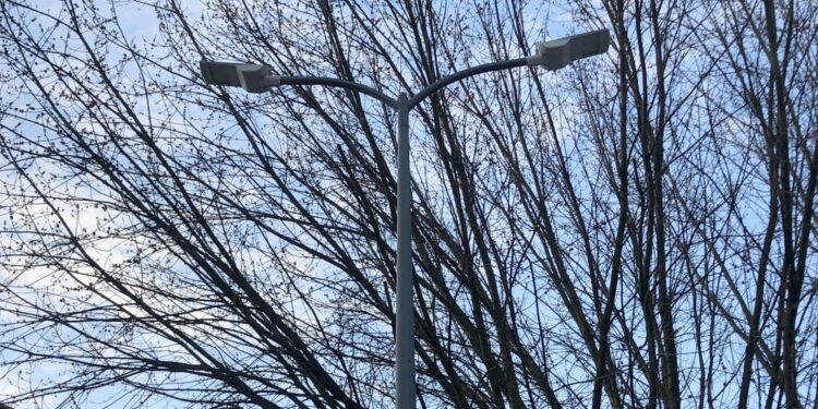 14.03.2020. Sandomierz. Ledowe oświetlenie przy ul. Króla / Grażyna-Szlęzak-Wójcik / Radio Kielce